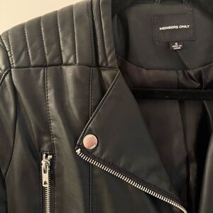 Members only leather jacket
